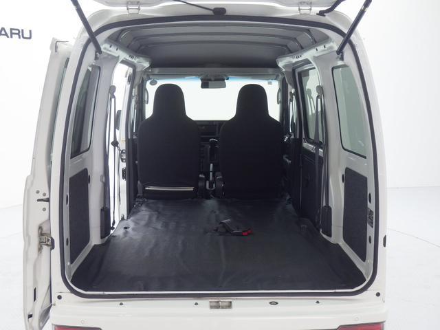 サンバーバン トランスポーター　スマートアシスト　元社用車　タイヤ交換済　スピーカー内臓ＡＭ／ＦＭチューナー　ＥＴＣ　ＬＥＤヘッドライト　両側スライドドア　誤発進抑制制御　誤後進抑制制御　車線逸脱警報機能　先行車発進お知らせ機能　障害物センサー　パワーウィンドウ（35枚目）