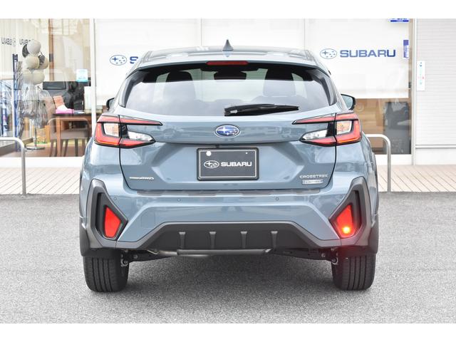 クロストレック PremiumS:HEV EX 弊社元試乗車 オフショアブルーメタリック、11.6インチセンターインフォメーションディスプレイ(ナビ機能付き)、ETC2.0、ヘッドランプガーニッシュ&リヤコンビランプガーニッシュ、ボディサイドモールディング(5枚目)