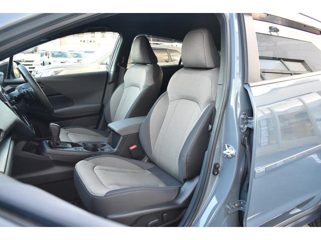 クロストレック PremiumS:HEV EX 弊社元試乗車 オフショアブルーメタリック、11.6インチセンターインフォメーションディスプレイ(ナビ機能付き)、ETC2.0、ヘッドランプガーニッシュ&リヤコンビランプガーニッシュ、ボディサイドモールディング(8枚目)