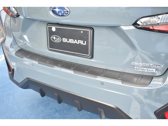 クロストレック PremiumS:HEV EX 弊社元試乗車 オフショアブルーメタリック、11.6インチセンターインフォメーションディスプレイ(ナビ機能付き)、ETC2.0、ヘッドランプガーニッシュ&リヤコンビランプガーニッシュ、ボディサイドモールディング(44枚目)