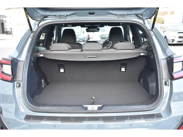 クロストレック PremiumS:HEV EX 弊社元試乗車 オフショアブルーメタリック、11.6インチセンターインフォメーションディスプレイ(ナビ機能付き)、ETC2.0、ヘッドランプガーニッシュ&リヤコンビランプガーニッシュ、ボディサイドモールディング(73枚目)