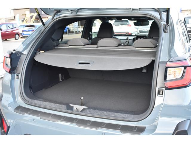 クロストレック PremiumS:HEV EX 弊社元試乗車 オフショアブルーメタリック、11.6インチセンターインフォメーションディスプレイ(ナビ機能付き)、ETC2.0、ヘッドランプガーニッシュ&リヤコンビランプガーニッシュ、ボディサイドモールディング(74枚目)