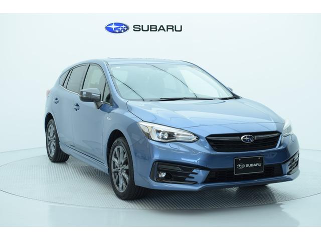 インプレッサスポーツ アドバンス　セイフティプラス　レザーシート　純正前後ドラレコ　パナソニックナビ　Ｂｌｕｅｔｏｏｔｈオーディオ　ＥＴＣ２．０　スマートキーレス　パワーシート　シートヒーター　フロントカメラ　サイドカメラ　バックカメラ　ハイビームアシスト　リヤビークルディテクション（4枚目）