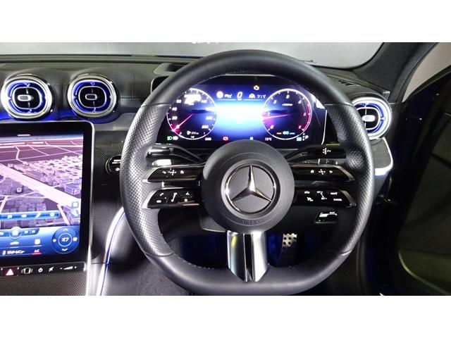 C220dアバンギャルド AMGライン AMGラインスタイリングパッケージ レーダーセーフティパッケージ ヘッドアップディスプレイ リア・アクスルステアリング レザーARTICOダッシュボード MBUX ARナビゲーション 認定中古車(15枚目)