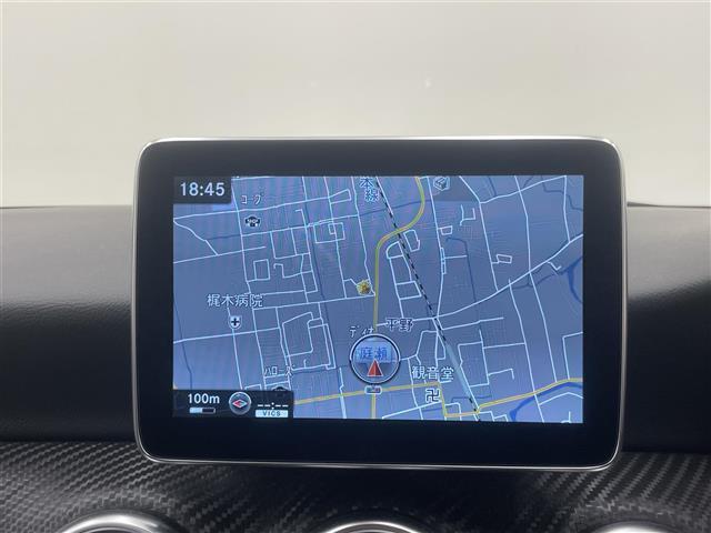 Ａクラス Ａ１８０　レーダーセーフティパッケージ　純正ナビ　Ｒカメラ　キーレスゴー　Ｂｌｕｅｔｏｏｔｈ　ＵＳＢ　ＳＤ　アップルカープレイ　パワーシート　シートヒーター　オートライト　ＡＨＢ　オートワイパー　ＡＨＢ（4枚目）