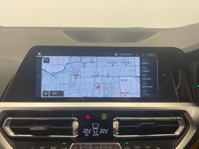 ３シリーズ ３２０ｄ　ｘＤｒｉｖｅ　Ｍスポーツ　コンフォートＰＫＧ　ハイラインＰＫＧ　純正ナビ　全周囲カメラ　ＡＣＣ　オートライト　ＡＨＢ　レインセンサー　ブラウン革　シートヒーター　Ｂｌｕｅｔｏｏｔｈ　ＵＳＢ　アップルカープレイ　ブラックキドニー（12枚目）