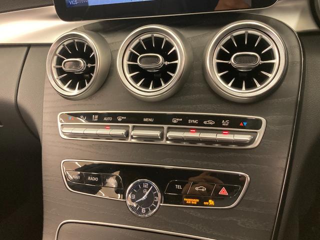 Ｃクラス Ｃ２２０ｄローレウスエディションスポーツプラスパック　レーダーセーフティＰＫＧ　ＡＣＣ　ＨＵＤ　ＣａｒＰｌａｙ　ＬＫＡ　ＢＳＭ　ナビ　フルセグ　Ｂｌｕｅｔｏｏｔｈ　ＵＳＢ　黒革　前席Ｐシート　前席シートＨ　Ｂカメラ　ワイヤレスチャージ　マルチビームＬＥＤ（18枚目）