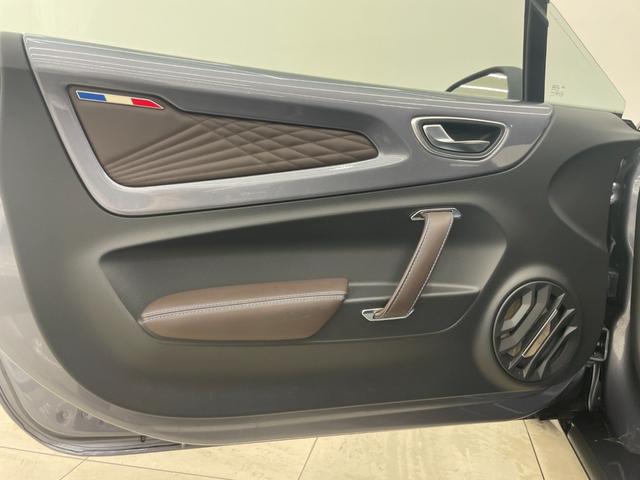 A110 リネージ Sabelt製ブラウン革シート シートヒH ブレンボ製キャリパー Focalスピーカー カーボンインテリア Pシフト クルーズコントロール LEDヘッドライト 純正18インチAW(34枚目)