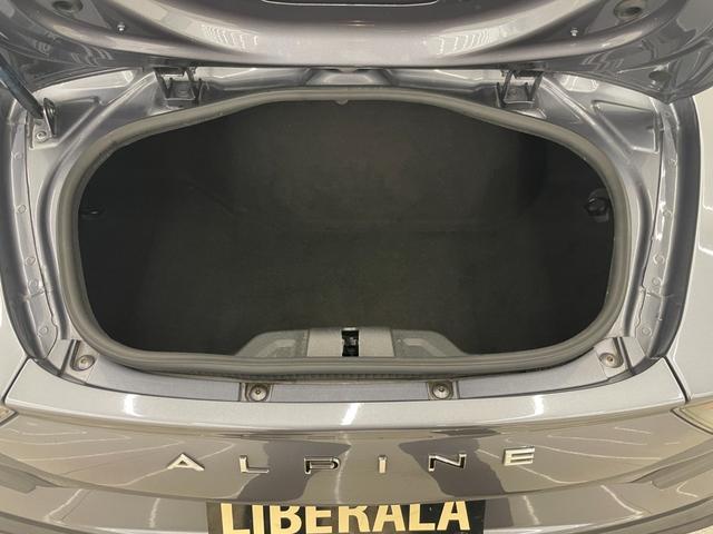A110 リネージ Sabelt製ブラウン革シート シートヒH ブレンボ製キャリパー Focalスピーカー カーボンインテリア Pシフト クルーズコントロール LEDヘッドライト 純正18インチAW(35枚目)