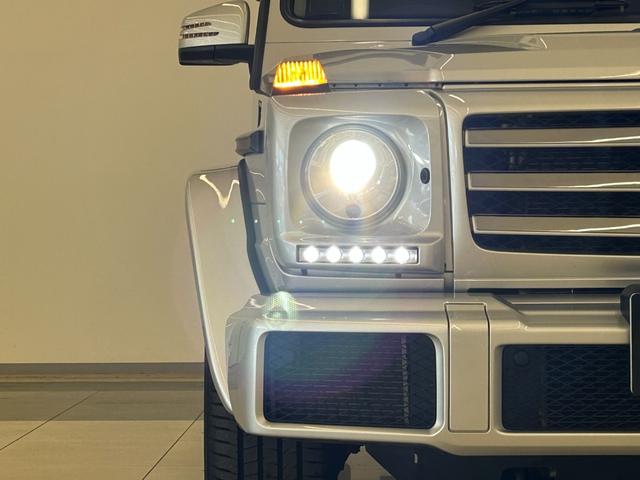 Ｇクラス Ｇ３５０ｄ　ラグジュアリーＰＫＧ　サンルーフ　黒革シート　純正ナビ　ＴＶ　リアカメラ　ｈａｒｍａｎｋａｒｄｏｎ　シートヒーター　パワーシート　ＡＣＣ　ＬＫＡ　ＢＳＭ　純正１８インチＡＷ　ＬＥＤヘッドライト（60枚目）