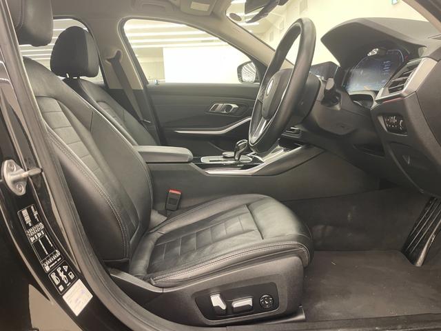 3シリーズ 320d xDriveツーリングハイラインパッケージ ハイラインPKG ドライビングアシストプロフェッショナル ブラックレザーシート シートヒーター 純正ナビ リアビューカメラ パーキングアシスト リバースアシスト ACC LCA アダプティブLED(24枚目)