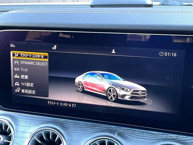 ＣＬＳ２２０ｄ　スポーツ　エクスクルーシブパッケージ　ワンオーナー　サンルーフ　アダプティブレーダークルーズ　セーフティＰＫＧ　ブルメスターサウンド　シートヒーター　　シートベンチレーション　純正ドラレコ　黒革シート　電動トランク　スペアキー　記録簿(11枚目)