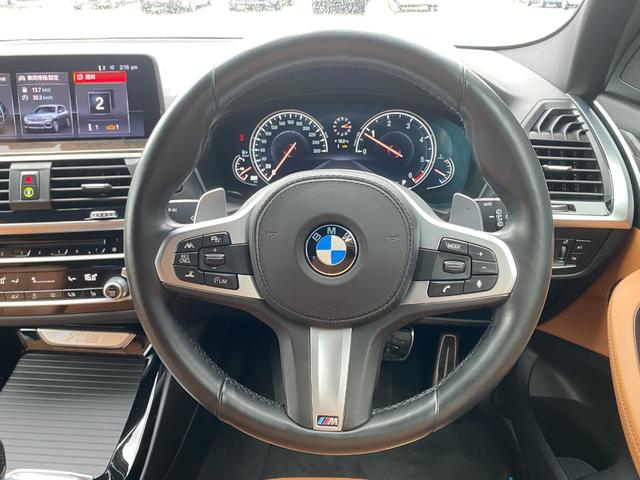 Ｘ３ ｘＤｒｉｖｅ　２０ｄ　Ｍスポーツハイラインパッケージ　ハイラインＰＫＧ　茶革シート　ＡＣＣ　ＨＵＤ　３６０度カメラ　純正ナビ　フルセグ　パワーシート　シートヒーター　パワーバックドア　１９インチアルミホイール（5枚目）