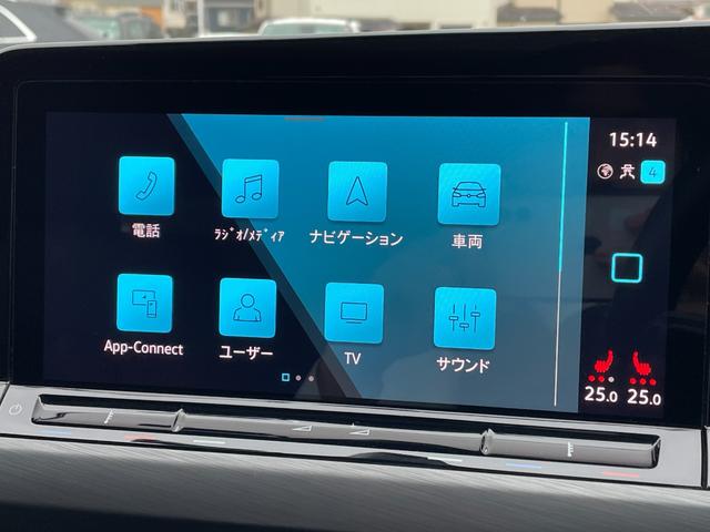 ゴルフ ｅＴＳＩスタイル　サンルーフ　ｈａｒｍａｎ　ｋａｒｄｏｎ　ＡＣＣ　純正ナビ　ａｐｐｌｅ　ｃａｒ　ｐｌａｙ　　ＩＱｌｉｇｈｔ　ヘッドアップディスプレイ　ブラインドスポットモニター　バーチャルコックピット　シートヒーター（18枚目）