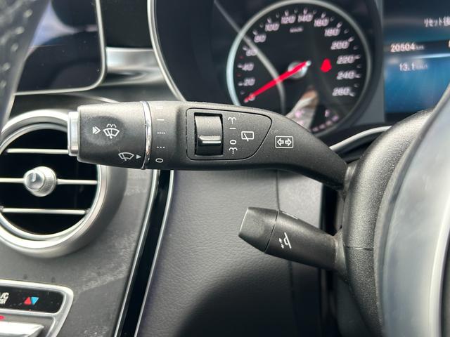 Cクラスステーションワゴン ワンオーナー 黒革シート ACC 純正ナビ Apple Car Play レーダーセーフティPKG シートヒーター BSM フルセグTV ドライブレコーダー アンビエントライト レーンキープアシスト(8枚目)