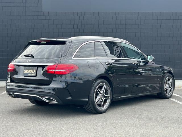 Cクラスステーションワゴン ワンオーナー 黒革シート ACC 純正ナビ Apple Car Play レーダーセーフティPKG シートヒーター BSM フルセグTV ドライブレコーダー アンビエントライト レーンキープアシスト(39枚目)