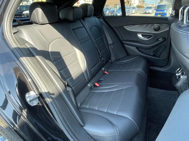 Cクラスステーションワゴン C220d ワゴンアバンギャルド AMGライン 黒革シート レーダーセーフティPKG ACC 純正ナビ バックカメラ フルセグTV シートヒーター パワーシート パワーバックドア カープレイ ドライブレコーダー ETC(26枚目)