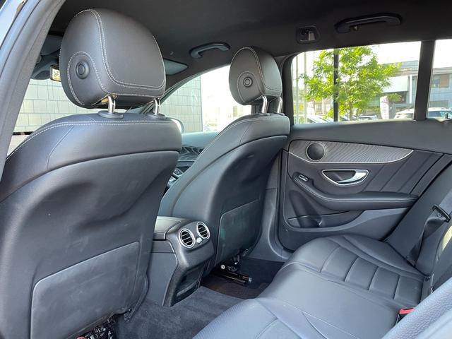 Cクラスステーションワゴン C220d ワゴンアバンギャルド AMGライン 黒革シート レーダーセーフティPKG ACC 純正ナビ バックカメラ フルセグTV シートヒーター パワーシート パワーバックドア カープレイ ドライブレコーダー ETC(30枚目)