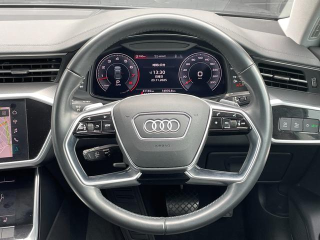 Ａ７スポーツバック ５５ＴＦＳＩクワトロ　デビューパッケージ　アシスタンスＰＫＧ　黒革シート　ＢＡＮＧ＆ＯＬＵＦＳＥＮ　純正ナビ　３６０度カメラ　フルセグＴＶ　パワーバックドア　ＡＣＣ　ＢＳＭ　ＬＫＡ　シートヒーター　パワーシート　バーチャルコックピット　ＥＴＣ（12枚目）