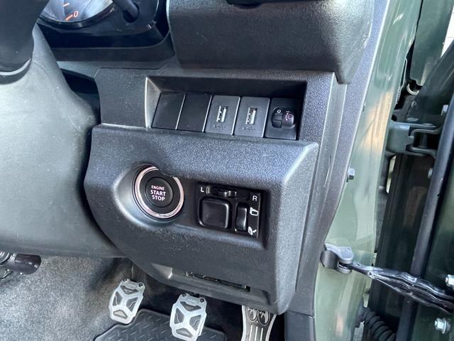 ジムニー ＸＬ　社外ステアリング　ルーフラッピング　シートカバー　社外ナビ　　フルセグＴＶ　シートヒーター　　ドライブレコーダー　ＥＴＣ（13枚目）