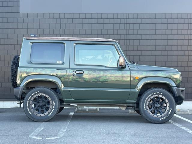 ジムニー ＸＬ　社外ステアリング　ルーフラッピング　シートカバー　社外ナビ　　フルセグＴＶ　シートヒーター　　ドライブレコーダー　ＥＴＣ（30枚目）