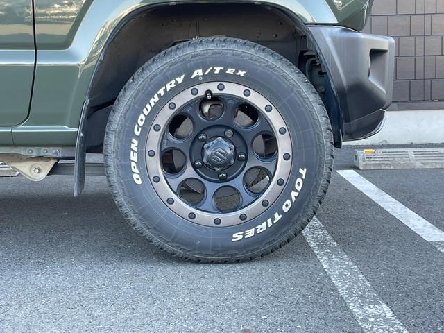 ジムニー ＸＬ　社外ステアリング　ルーフラッピング　シートカバー　社外ナビ　　フルセグＴＶ　シートヒーター　　ドライブレコーダー　ＥＴＣ（38枚目）