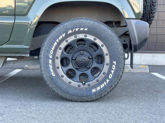 ジムニー ＸＬ　社外ステアリング　ルーフラッピング　シートカバー　社外ナビ　　フルセグＴＶ　シートヒーター　　ドライブレコーダー　ＥＴＣ（40枚目）