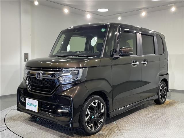 N-BOXカスタム G・Lターボホンダセンシング 純正ナビ 両側パワースライドドア レーダークルーズコントロール 衝突軽減ブレーキ シートヒーター ハーフレザー クリアランスソナー バックカメラ パドルシフト ビルトインETC LEDヘッドライト(39枚目)