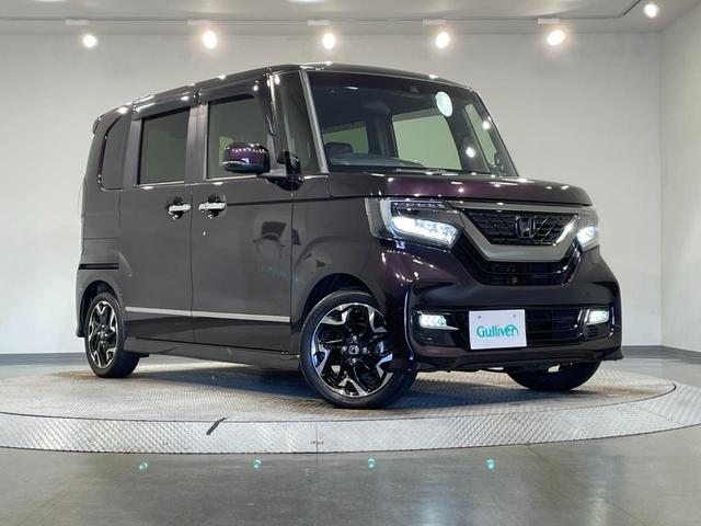 N-BOXカスタム G・Lターボホンダセンシング 純正8インチナビ 両側パワースライドドア レーダークルーズコントロール 衝突軽減ブレーキ 車線逸脱警報 クリアランスソナー シートヒーター ハーフレザー バックカメラ ドライブレコーダー ETC(68枚目)