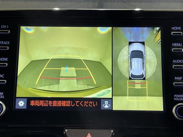ヤリスクロス ハイブリッドＺ　純正８インチナビ　衝突軽減　全方位カメラ　レーダークルーズコントロール　ビルトインＥＴＣ　シートヒーター　ブラインドスポットモニター　ハンドルヒーター　パワーシート　電動リアゲート　パーキングアシスト（4枚目）