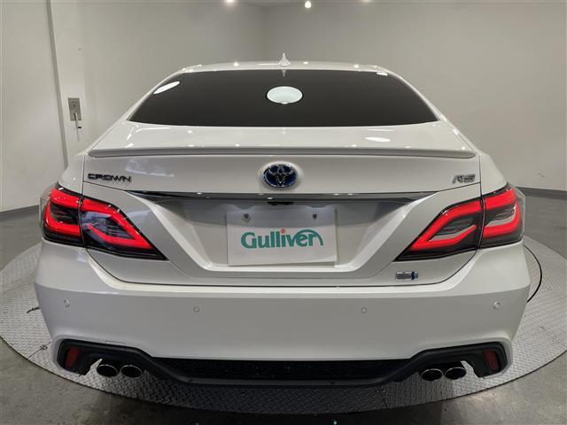 クラウンハイブリッド ＲＳアドバンス　純正８インチナビ　電動ムーンルーフ　ＡＣ１００Ｖ　ベンチレーション　トヨタセーフティセンス　バックカメラ　ステアリングヒーター　ＬＥＤヘッドライト　黒革　デジタルインナーミラー　ＥＴＣ　ＢＳＭ　ソナー（40枚目）