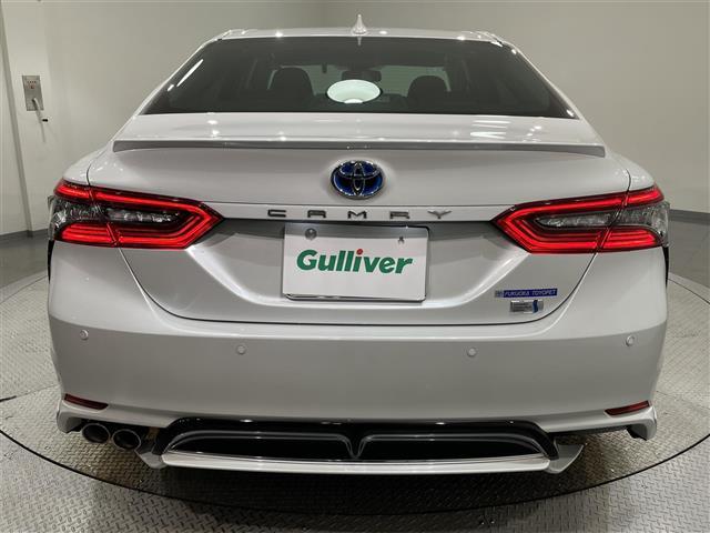 カムリ WSレザーパッケージ 純正9インチディスプレイ GRエアロ レーダークルーズコントロール 衝突軽減ブレーキ ブラインドスポットモニター クリアランスソナー シートヒーター パドルシフト ドライブレコーダー ビルトインETC(39枚目)