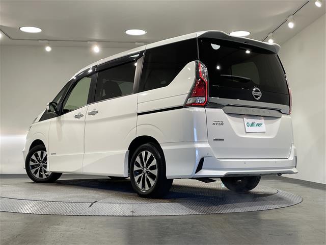 セレナ ハイウェイスターVセレクションII @プリクラッシュ@LDW(車線逸脱警報)@エマージェンシーブレーキ@クリアランスソナー前後@コーナーセンサー前後@純正9インチナビ@全方位カメラ@両側パワースライドドア@バックカメラ@クルコン(43枚目)