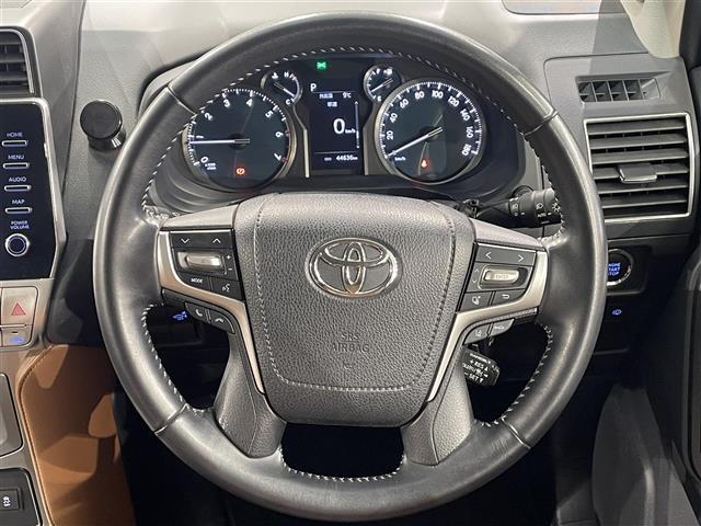 ランドクルーザープラド TX Lパッケージ 70thアニバーサリーリミテッド 純正9インチナビ 衝突軽減ブレーキ アラウンドビューモニター レーダークルーズコントロール シートヒーター ETC2.0 ドライブレコーダー パワーシート Bluetooth レーンキープアシスト(11枚目)