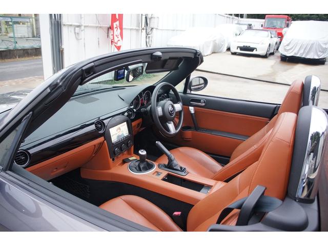 ロードスター RS 6速MT 本革シート ナビ TV ETC2.0 Bluetooch接続可 シートヒーター ドラレコ スマートキー(22枚目)