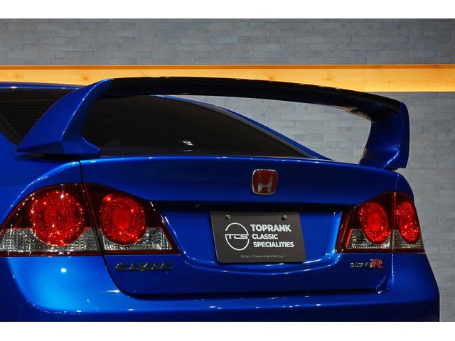 シビック タイプR 無限カーボンエアロボンネット 無限フロントアンダースポイラー 無限フロントスポーツグリル BLITZ車高調 ADVAN GT 18インチアルミ(17枚目)
