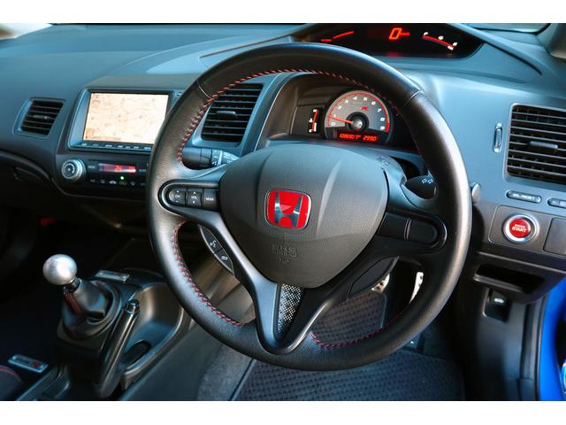 シビック タイプR 無限カーボンエアロボンネット 無限フロントアンダースポイラー 無限フロントスポーツグリル BLITZ車高調 ADVAN GT 18インチアルミ(25枚目)