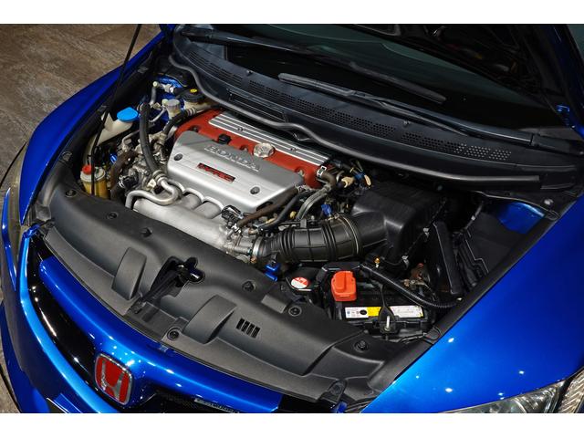 シビック タイプR 無限カーボンエアロボンネット 無限フロントアンダースポイラー 無限フロントスポーツグリル BLITZ車高調 ADVAN GT 18インチアルミ(43枚目)