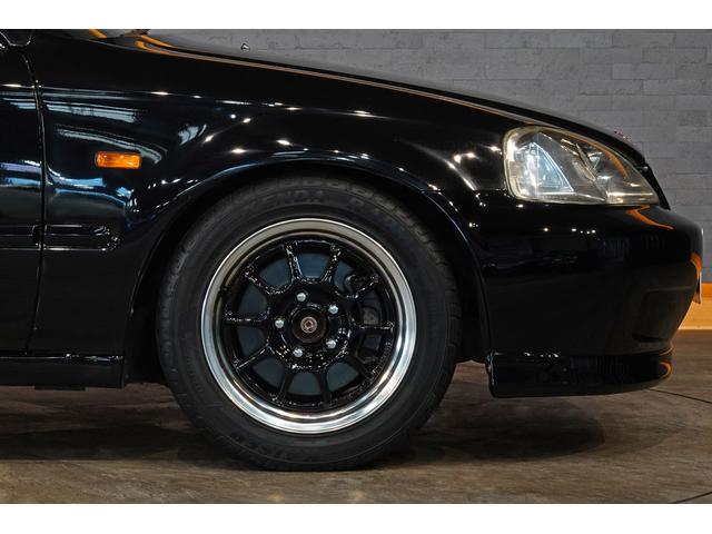 シビック タイプＲ　Ｘ　外装色：スターライトブラックパール！エンケイ１５インチアルミホイール！社外車高調！整備記録複数！Ｂ１６ＢＶｔｅｃエンジン！（16枚目）
