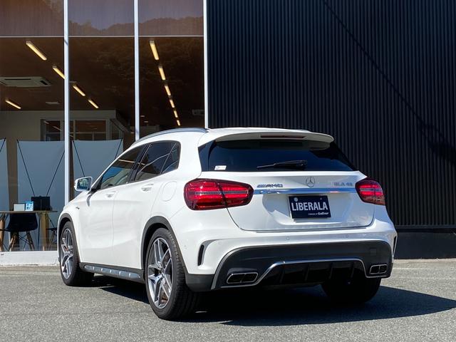 ＧＬＡクラス ＧＬＡ４５　４マチック　パノラマＳＲ　ＲＳＰ　ＡＣＣ　ＬＫＡ　ＢＳＭ　純正ナビ　Ａｐｐｌｅｃａｒｐｌａｙ　地デジ　Ｂｌｕｅｔｏｏｔｈ　Ｂカメラ　黒革　シートＨ　Ｐバックドア　ＬＥＤ　Ａライト　ステアＳ　純１９ＡＷ　ＥＴＣ（18枚目）