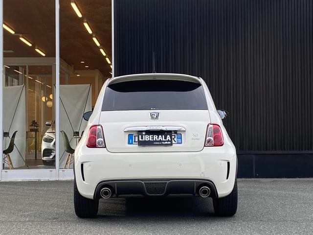 アバルト595 ツーリズモ ナビ 地デジ Bカメラ 社外テール(純正有)カーボンインテリア リアソナー ETC 赤革シート HIDヘッドライト キーレス(20枚目)