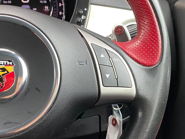 アバルト595 ツーリズモ ナビ 地デジ Bカメラ 社外テール(純正有)カーボンインテリア リアソナー ETC 赤革シート HIDヘッドライト キーレス(29枚目)