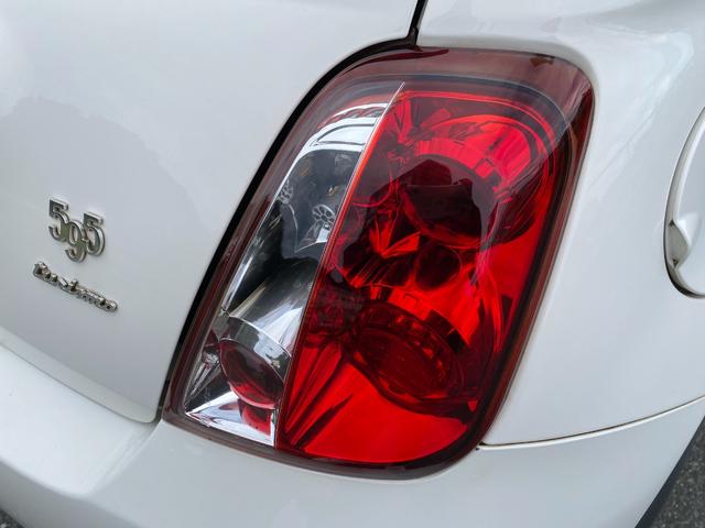 アバルト595 ツーリズモ ナビ 地デジ Bカメラ 社外テール(純正有)カーボンインテリア リアソナー ETC 赤革シート HIDヘッドライト キーレス(65枚目)