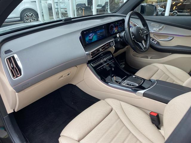 EQC EQC400 4マチック ワンオーナ レザーエクスクルーシブ ブルメスター パノラミックスライディングルーフ 360度カメラ エアシート シートヒーター 電動リアゲート ヘッドアップディスプレイ アクティブパーキングアシスト(13枚目)