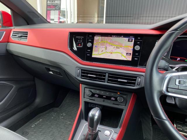 ポロGTI ベースグレード ACC BSM LKA ディスカバープロ Applecarplay/androidauto 地デジ Bluetooth Bカメラ CD/DVD LEDライト ステアS パドルS 純正17AW ETC(32枚目)