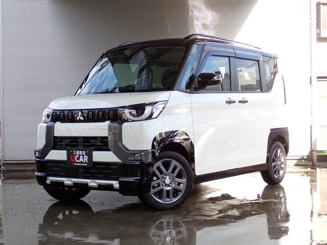 デリカミニ Ｔ　プレミアム　メーカー保証２０３０年１０月まで　９型ナビゲーション　ビルトインＥＴＣ２．０　フルセグＴＶ　前後録画ドラレコ　ハーフレザーシート　プラズマクラスターリアサーキュレーター　マルチアラウンドモニター（7枚目）