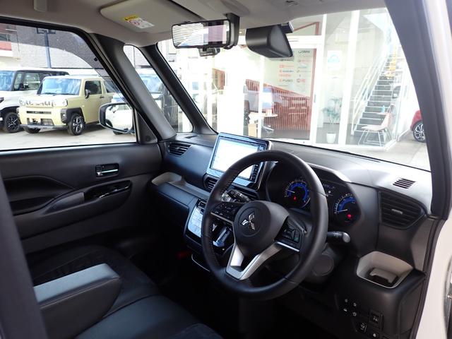 デリカミニ Ｔ　プレミアム　メーカー保証２０３０年１０月まで　９型ナビゲーション　ビルトインＥＴＣ２．０　フルセグＴＶ　前後録画ドラレコ　ハーフレザーシート　プラズマクラスターリアサーキュレーター　マルチアラウンドモニター（61枚目）