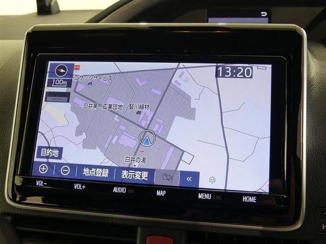 ヴォクシー ZS 煌II フルセグ メモリーナビ バックカメラ 衝突被害軽減システム ETC 両側電動スライド LEDヘッドランプ 3列シート ウオークスルー ワンオーナー DVD再生 記録簿 乗車定員7人 ナビ&TV CD(8枚目)