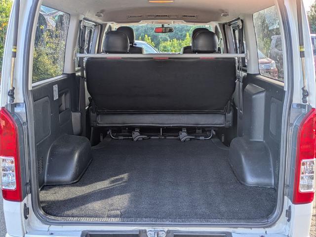ハイエースバン スーパーGL ダークプライム ワンオーナー ユーザー買取車 記録簿 バックミラーモニター ETC2.0 スペアキー トヨタ純正SDナビ フルセグTV Bluetooth CD DVD再生 LEDヘッドランプ 取扱説明書 ナビ説明書(14枚目)