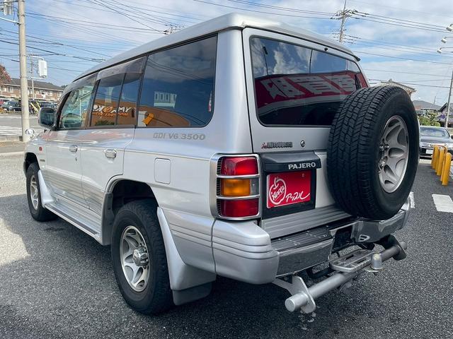 パジェロ ワイド　エクシード　ユーザー様買取車両　サンルーフ　純正ＡＷ　ＥＴＣ　ヒッチメンバー（6枚目）